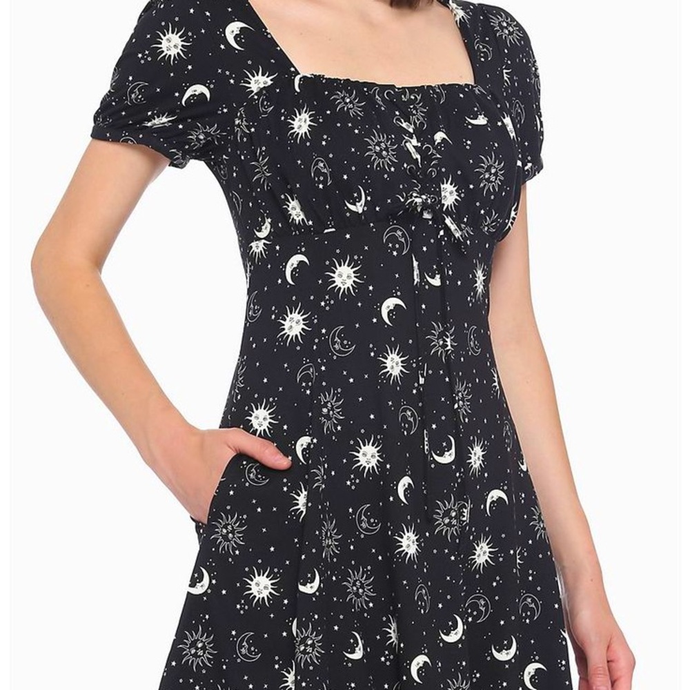 Hot Topic Black Celestial Empire Dress XS / Extra Small / X-Small